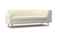 Monroe Left Arm Corner Sofa :: Leg Finish: Natural / Configuration: LAF - Chaise on the Left