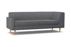 Monroe Left Arm Corner Sofa :: Leg Finish: Natural / Configuration: LAF - Chaise on the Left