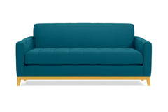 Monroe Drive Apartment Size Sleeper Sofa :: Leg Finish: Natural / Sleeper Option: Deluxe Innerspring Mattress