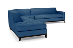 Monroe Drive 3pc Sectional Sofa :: Leg Finish: Espresso / Configuration: LAF - Chaise on the Left
