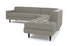 Monroe 3pc Sectional Sofa :: Leg Finish: Espresso / Configuration: RAF - Chaise on the Right
