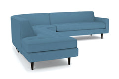 Monroe 3pc Sectional Sofa :: Leg Finish: Espresso / Configuration: LAF - Chaise on the Left