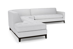 Monroe Drive 3pc Sleeper Sectional :: Leg Finish: Espresso / Configuration: LAF - Chaise on the Left / Sleeper Option: Memory Foam Mattress