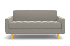 Monroe Apartment Size Sofa :: Leg Finish: Natural / Size: Apartment Size - 68&quot;w