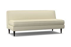 Monroe Armless Sofa :: Leg Finish: Espresso