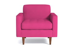 Monroe Chair :: Leg Finish: Pecan