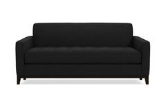 Monroe Drive Apartment Size Sleeper Sofa :: Leg Finish: Espresso / Sleeper Option: Deluxe Innerspring Mattress