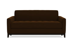 Monroe Drive Apartment Size Sleeper Sofa :: Leg Finish: Espresso / Sleeper Option: Deluxe Innerspring Mattress