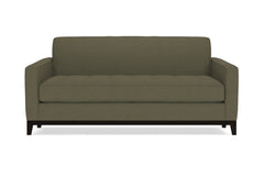 Monroe Drive Apartment Size Sleeper Sofa :: Leg Finish: Espresso / Sleeper Option: Deluxe Innerspring Mattress