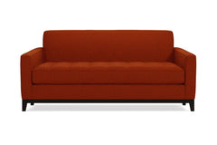 Monroe Drive Apartment Size Sleeper Sofa :: Leg Finish: Espresso / Sleeper Option: Deluxe Innerspring Mattress