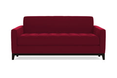 Monroe Drive Apartment Size Sleeper Sofa :: Leg Finish: Espresso / Sleeper Option: Deluxe Innerspring Mattress