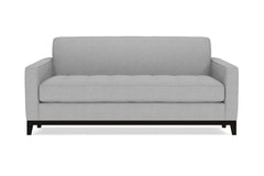 Monroe Drive Apartment Size Sleeper Sofa :: Leg Finish: Espresso / Sleeper Option: Deluxe Innerspring Mattress