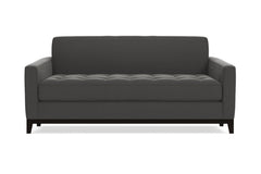 Monroe Drive Apartment Size Sleeper Sofa :: Leg Finish: Espresso / Sleeper Option: Deluxe Innerspring Mattress