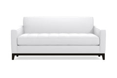 Monroe Drive Apartment Size Sleeper Sofa :: Leg Finish: Espresso / Sleeper Option: Deluxe Innerspring Mattress