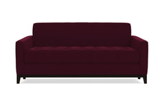 Monroe Drive Apartment Size Sleeper Sofa :: Leg Finish: Espresso / Sleeper Option: Deluxe Innerspring Mattress