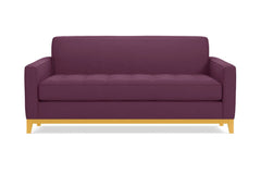 Monroe Drive Twin Size Sleeper Sofa :: Leg Finish: Natural / Sleeper Option: Deluxe Innerspring Mattress
