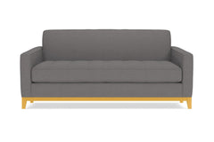 Monroe Drive Apartment Size Sleeper Sofa :: Leg Finish: Natural / Sleeper Option: Deluxe Innerspring Mattress