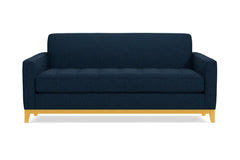 Monroe Drive Apartment Size Sleeper Sofa :: Leg Finish: Natural / Sleeper Option: Deluxe Innerspring Mattress