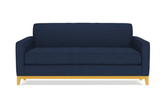 Monroe Drive Apartment Size Sleeper Sofa :: Leg Finish: Natural / Sleeper Option: Deluxe Innerspring Mattress