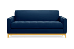 Monroe Drive Apartment Size Sleeper Sofa Bed :: Leg Finish: Natural / Sleeper Option: Memory Foam Mattress