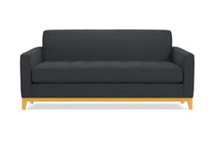 Monroe Drive Apartment Size Sleeper Sofa :: Leg Finish: Natural / Sleeper Option: Deluxe Innerspring Mattress
