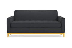 Monroe Drive Apartment Size Sleeper Sofa Bed :: Leg Finish: Natural / Sleeper Option: Memory Foam Mattress