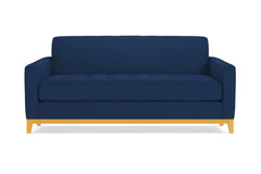 Monroe Drive Apartment Size Sleeper Sofa :: Leg Finish: Natural / Sleeper Option: Deluxe Innerspring Mattress