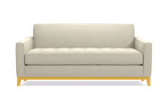 Monroe Drive Apartment Size Sleeper Sofa Bed :: Leg Finish: Natural / Sleeper Option: Deluxe Innerspring Mattress