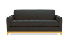 Monroe Drive Twin Size Sleeper Sofa :: Leg Finish: Natural / Sleeper Option: Memory Foam Mattress