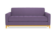 Monroe Drive Apartment Size Sleeper Sofa :: Leg Finish: Natural / Sleeper Option: Deluxe Innerspring Mattress