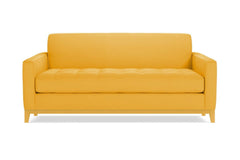 Monroe Drive Apartment Size Sleeper Sofa :: Leg Finish: Natural / Sleeper Option: Deluxe Innerspring Mattress