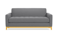 Monroe Drive Apartment Size Sleeper Sofa :: Leg Finish: Natural / Sleeper Option: Deluxe Innerspring Mattress