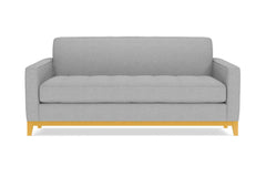 Monroe Drive Apartment Size Sleeper Sofa :: Leg Finish: Natural / Sleeper Option: Memory Foam Mattress