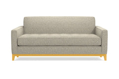 Monroe Drive Apartment Size Sleeper Sofa :: Leg Finish: Natural / Sleeper Option: Deluxe Innerspring Mattress