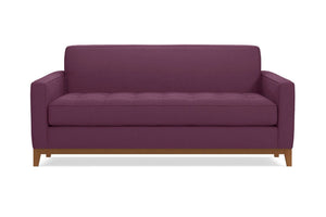Monroe Drive Apartment Size Sofa :: Leg Finish: Pecan / Size: Apartment Size - 68