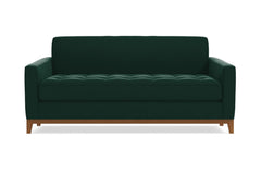 Monroe Drive Apartment Size Sofa :: Leg Finish: Pecan / Size: Apartment Size - 68&quot;w