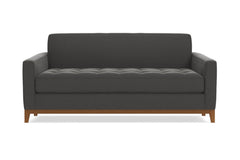 Monroe Drive Apartment Size Sofa :: Leg Finish: Pecan / Size: Apartment Size - 68&quot;w