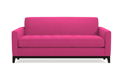 Monroe Drive Apartment Size Sleeper Sofa :: Leg Finish: Espresso / Sleeper Option: Deluxe Innerspring Mattress