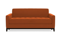 Monroe Drive Apartment Size Sleeper Sofa :: Leg Finish: Espresso / Sleeper Option: Deluxe Innerspring Mattress