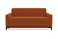 Monroe Drive Twin Size Sleeper Sofa Bed :: Leg Finish: Espresso / Sleeper Option: Memory Foam Mattress