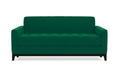Monroe Drive Apartment Size Sleeper Sofa :: Leg Finish: Espresso / Sleeper Option: Deluxe Innerspring Mattress