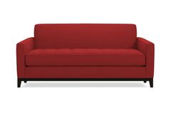 Monroe Drive Apartment Size Sleeper Sofa :: Leg Finish: Espresso / Sleeper Option: Deluxe Innerspring Mattress