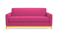 Monroe Drive Apartment Size Sleeper Sofa :: Leg Finish: Natural / Sleeper Option: Deluxe Innerspring Mattress