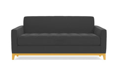 Monroe Drive Twin Size Sleeper Sofa :: Leg Finish: Natural / Sleeper Option: Memory Foam Mattress