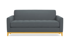 Monroe Drive Apartment Size Sleeper Sofa :: Leg Finish: Natural / Sleeper Option: Deluxe Innerspring Mattress