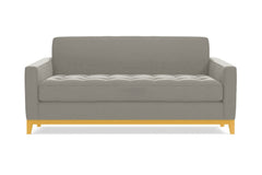 Monroe Drive Apartment Size Sleeper Sofa :: Leg Finish: Natural / Sleeper Option: Deluxe Innerspring Mattress