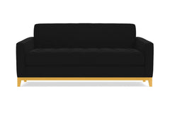 Monroe Drive Apartment Size Sleeper Sofa :: Leg Finish: Natural / Sleeper Option: Deluxe Innerspring Mattress
