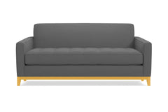 Monroe Drive Apartment Size Sleeper Sofa :: Leg Finish: Natural / Sleeper Option: Deluxe Innerspring Mattress
