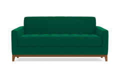 Monroe Drive Apartment Size Sofa :: Leg Finish: Pecan / Size: Apartment Size - 68&quot;w