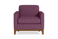 Monroe Drive Chair :: Leg Finish: Pecan